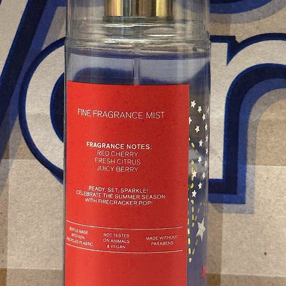 NEW B&BW Firecracker Pop Body Care Full Size 8 Oz Fragrance - Picture 3 of 3